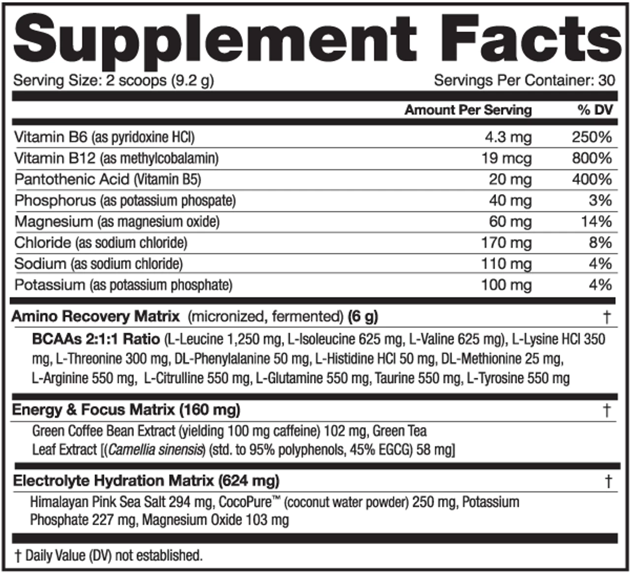 NutraBio Amino Kick 30 Servings - Image 8