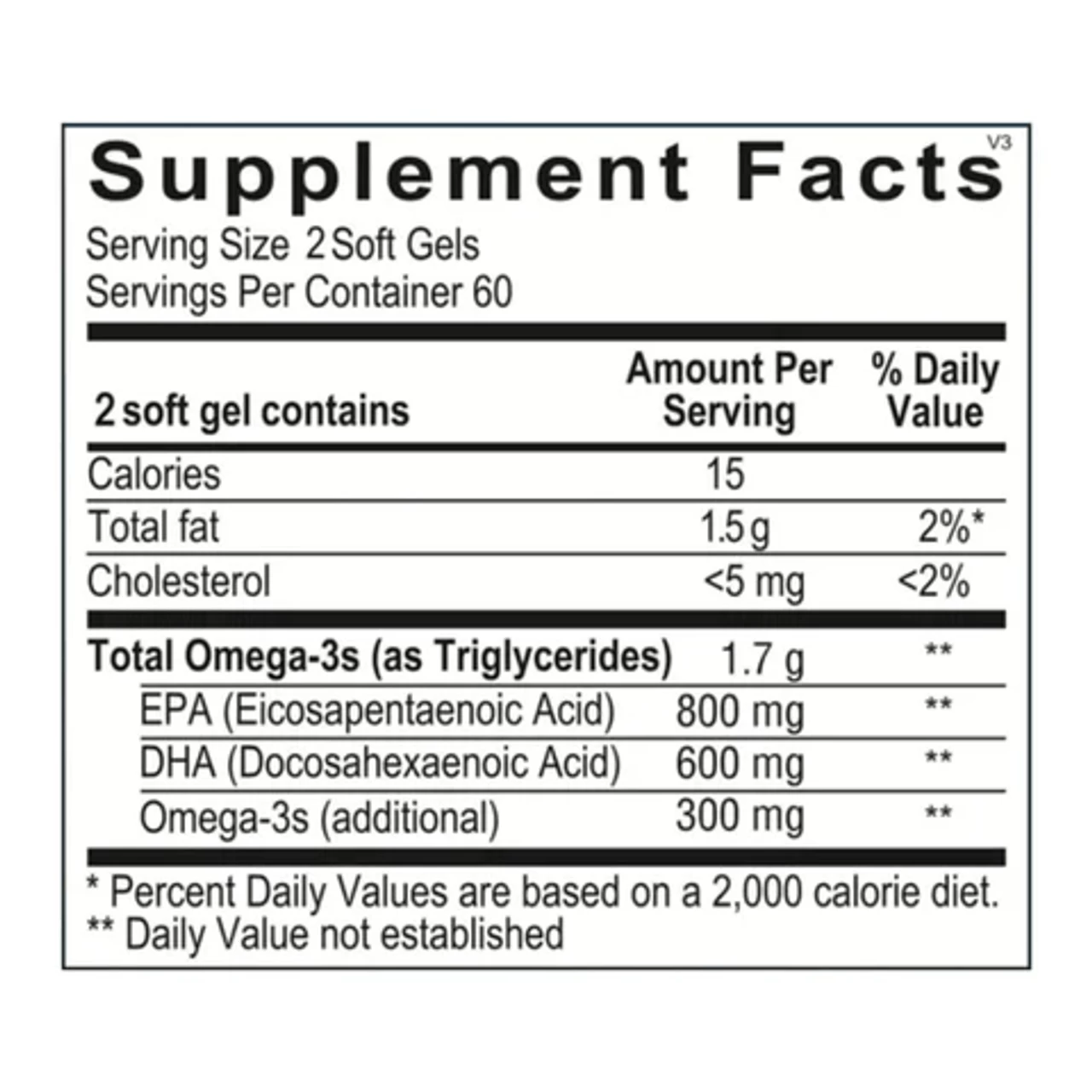 Revive Omega 3 120 Capsules - Image 3