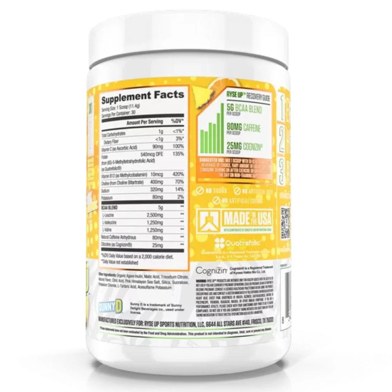Ryse BCAA Focus 30 Servings - Image 5