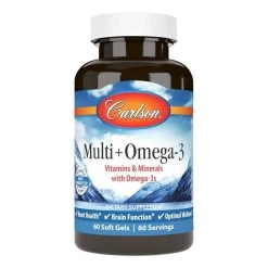 Carlson Multi + Omega-3 60 Softgels