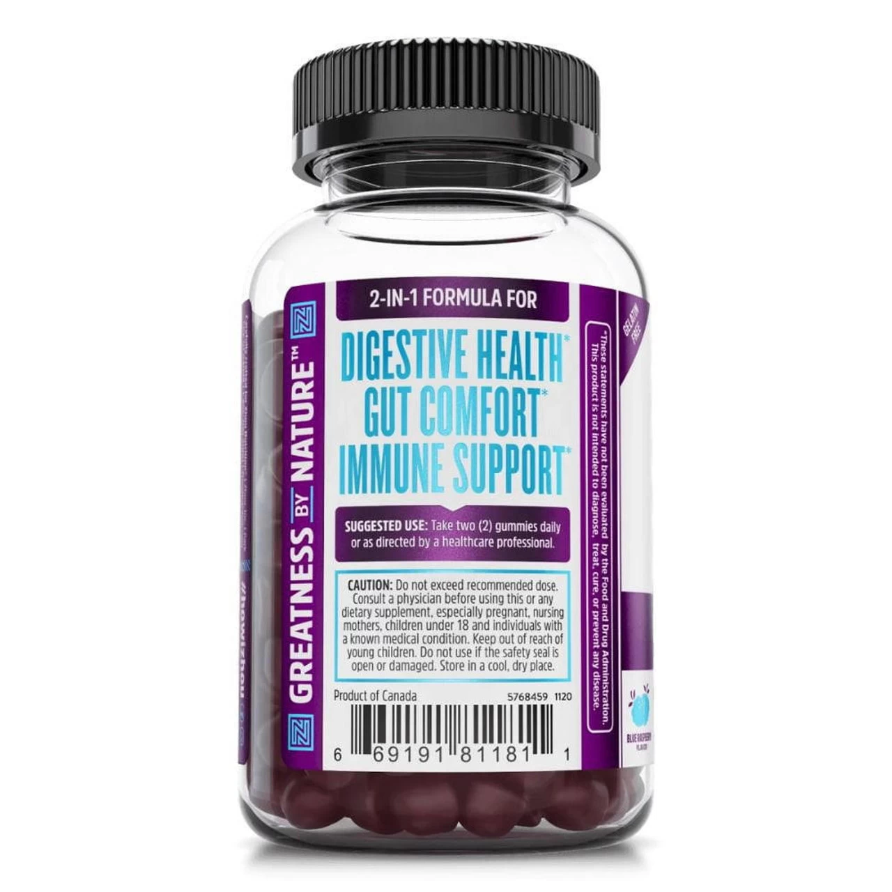 ZHOU Gut Guru Probiotic Gummies 60ct - Image 3