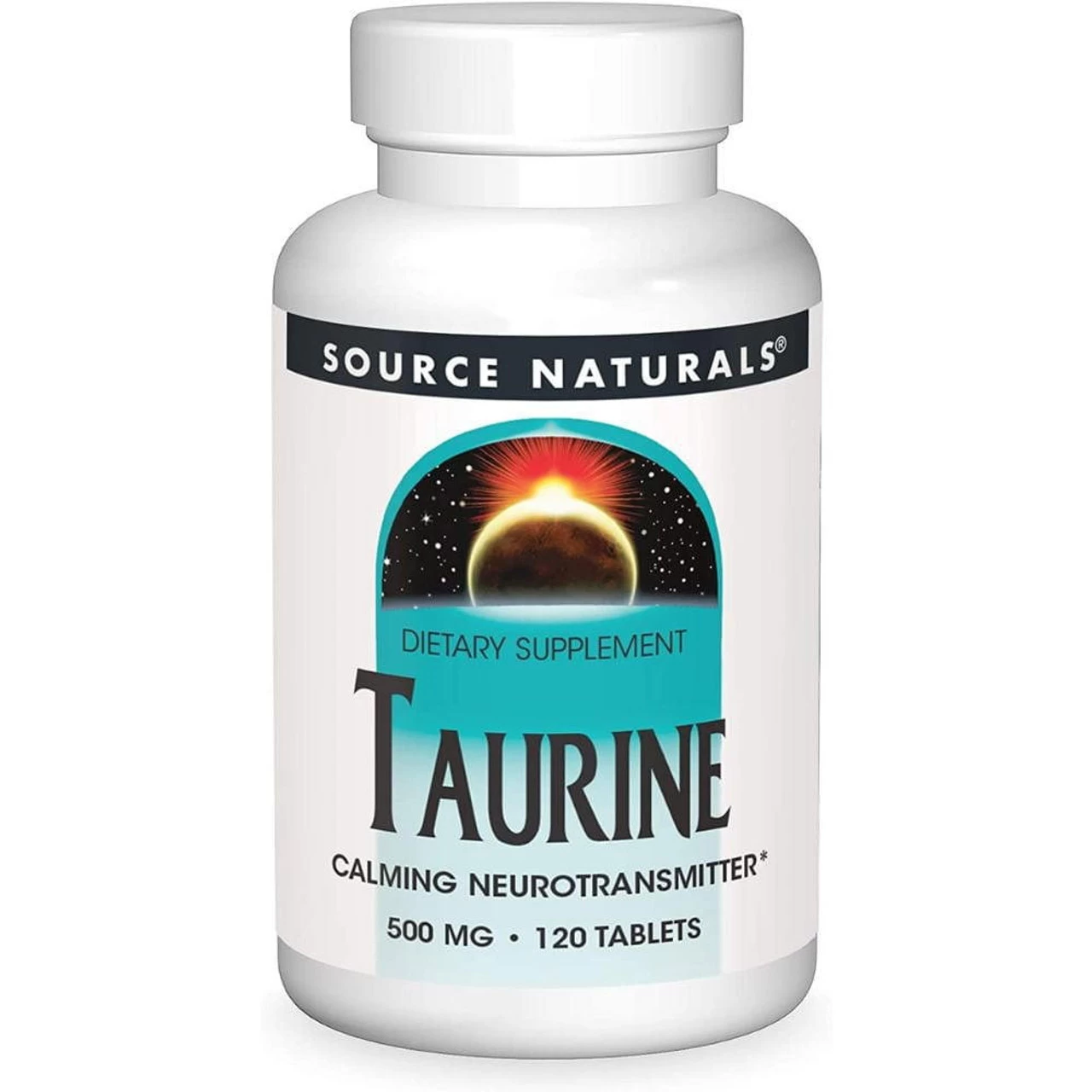 Source Naturals Taurine 500mg 120 Tablets