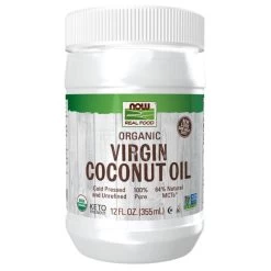 Now Foods Organic Virgin Coconut Oil 12oz