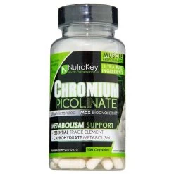NutraKey Chromium Picolinate 200mcg 100 Capsules