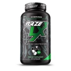 RAZE LX3 Natural Muscle Builder 90 Capsules